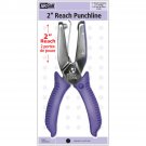 Punchline 2" Reach Hand Punch-.25" Round