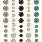 Gingham Farm Adhesive Enamel Dots 60/Pkg-