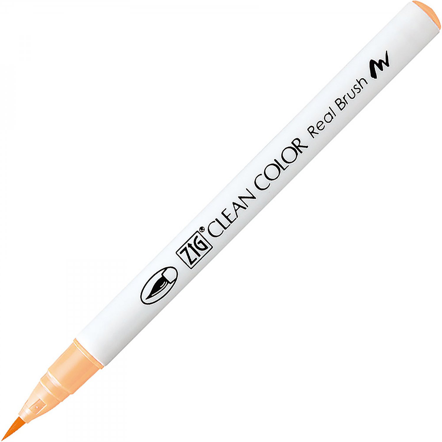 Kuretake ZIG Clean Color Real Brush Marker-Pale Orange