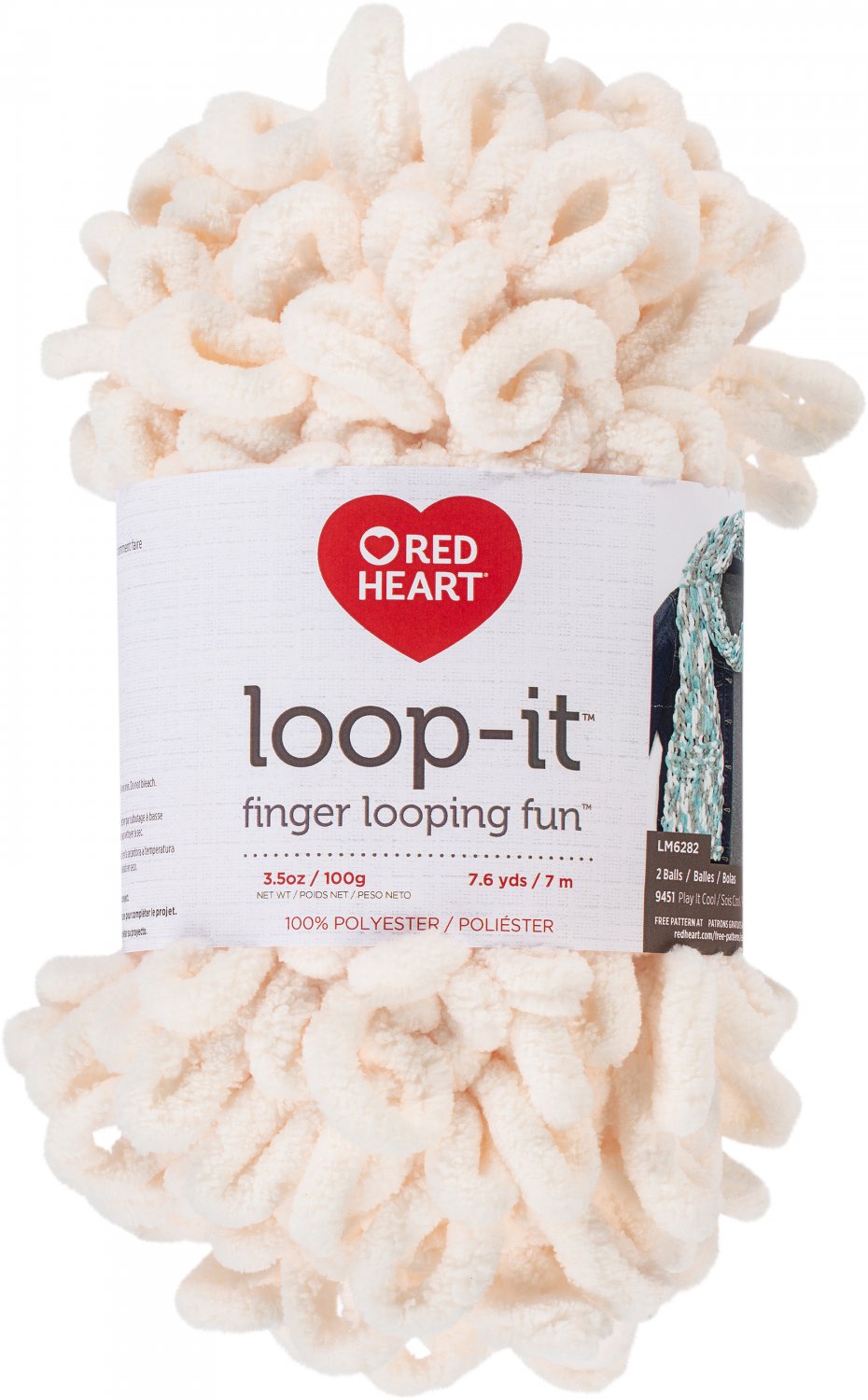 Red Heart Yarn Loop-It-Ice Ice Cream