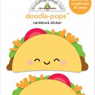 Doodlebug Doodle-Pops 3D Stickers-Taco-Bout Fun