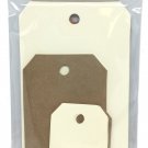 Tim Holtz Distress Tag Assortment 18/Pkg-3 Each Of #2 #5 & #8
