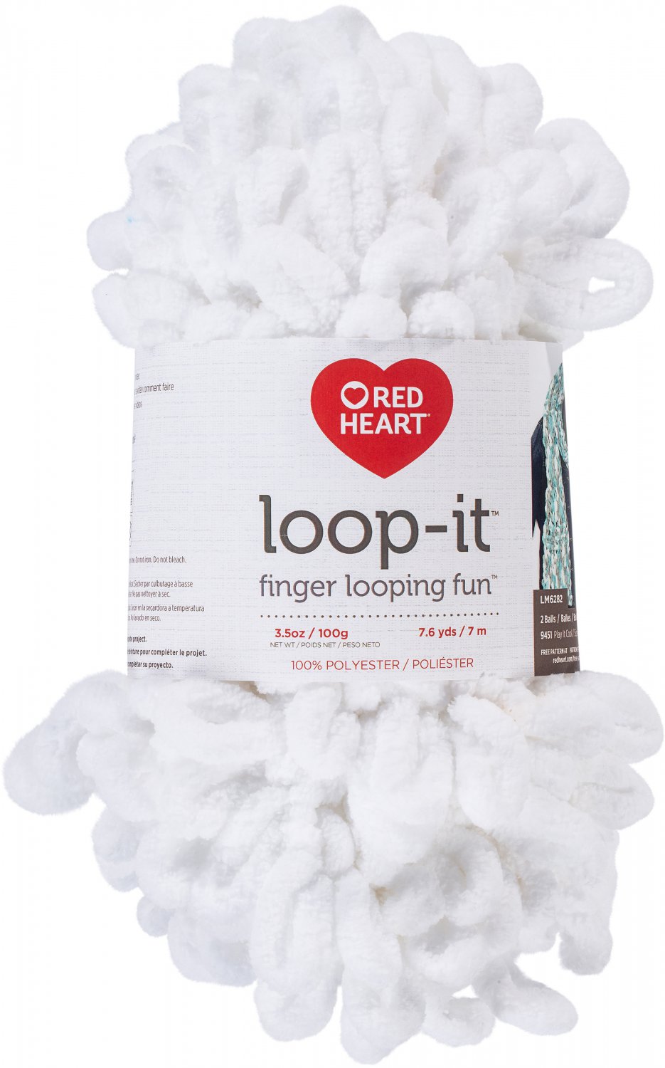 Red Heart Yarn Loop-It-Snow Way