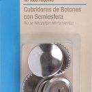Dritz Half-Ball Cover Buttons 2-1/2"-Size 45 1-1/8" 3/Pkg