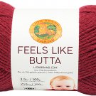 Lion Brand Feels Like Butta Yarn-Cranberry