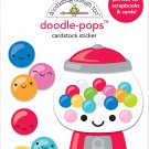 Doodlebug Doodle-Pops 3D Stickers-Gum-Believable
