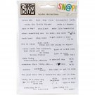 Simple Stories Carpe Diem Cardstock Stickers Word Labels