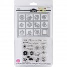 Sizzix Framelits Die And Clear Acrylic Stamp Set Windows