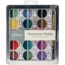 American Craft Pearlescent Chalk Set By Pebbles Jewel Tones