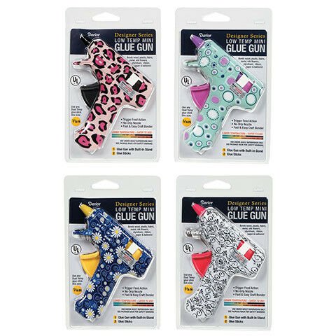 Darice Assorted Designer Series Mini Low Temperature Glue Gun