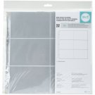 We R Memory Keepers 12x12 inch and 4X6 inch 3-Ring Album Photo Sleeve Protectors