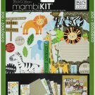 Me And My Big Ideas Scrapbook Page Kit Zoo 8 X 8 Inches