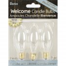 Darice Welcome Candle Bulbs 7 Watts