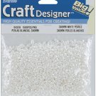 Darice Pearl Beads Rice White 3mm X 6mm 