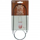 Darice Metal Canning Jar Neck Clip Handle 3.25 x 6.75 Inches Black