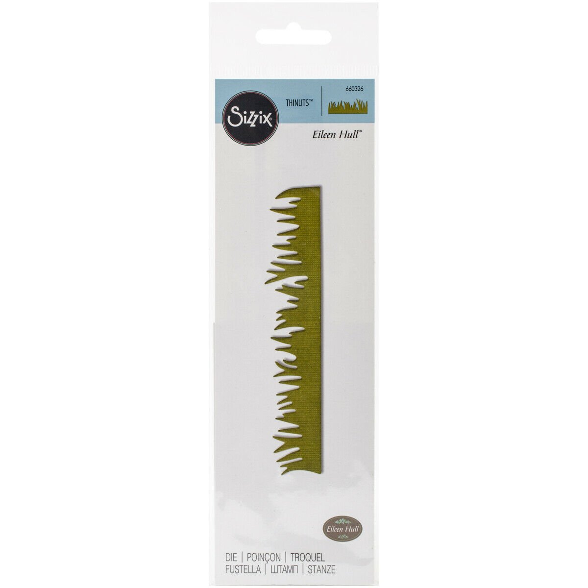 Sizzix Vintage Travel Grass Thinlits Die