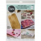 Sizzix Paper Leather Sheets 8.5 X 11 Inches White