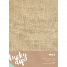 Kaiser Craft Lucky Dip Paper Pad Burlap 8.25 X 11.75 Inches