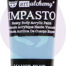 Finnabair Art Alchemy Impasto Paint 2.5 Fluid Ounces-Manor Blue