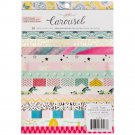 American Crafts Maggie Holmes Carousel 6 x 8 Inch, Paper Pad Gold Foil