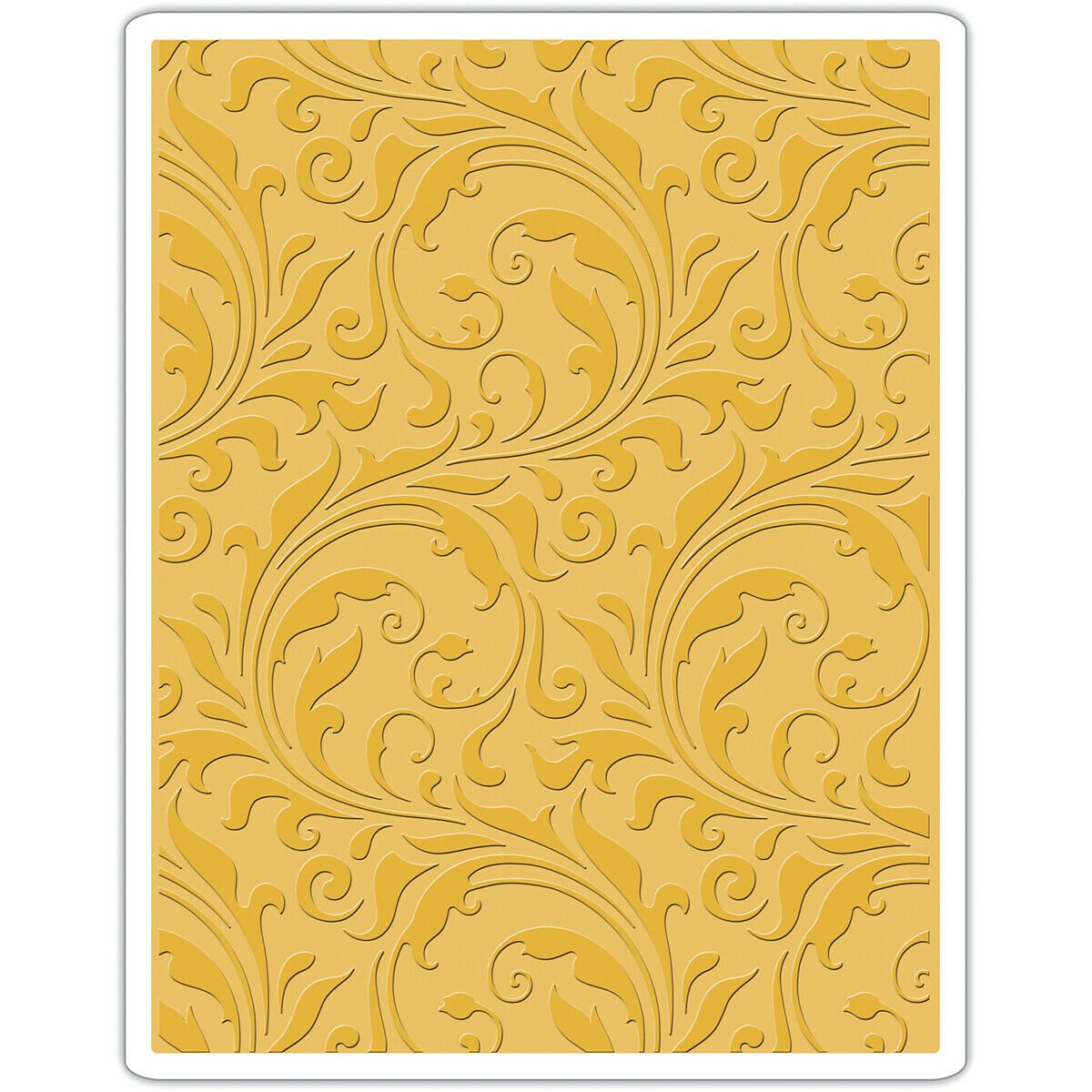 Sizzix Tim Holtz Alterations Collection Texture Fades Embossing Folder Flourish