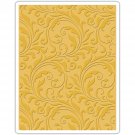 Sizzix Tim Holtz Alterations Collection Texture Fades Embossing Folder Flourish