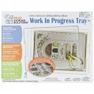 Darice Elizabeth Ward Bead Storage Work In Progress Tray 13.75 X10.5 X2 Inches