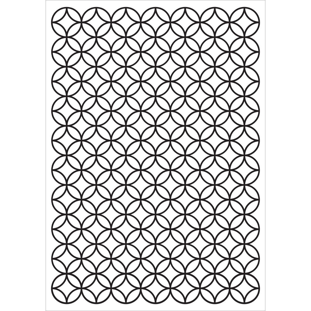 Kaiser Craft Embossing Folder Stained Glass