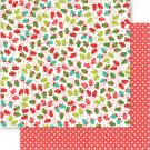 American Crafts  Holly Jolly Christmas 12X12 Double Sided Paper Mittens