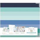 American Crafts Project Life D-Ring Album 12 X12 inches, Baby Boy Edition