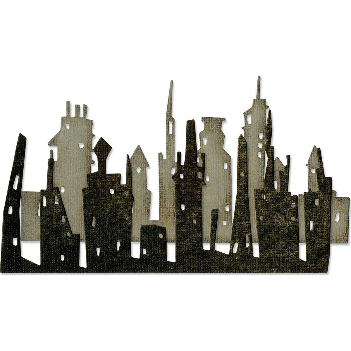 Sizzix Tim Holtz Alterations Collection Thinlits Die Cityscape Skyline