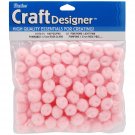 Darice Acrylic Pom Poms Light Pink 0.5 Inch