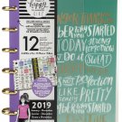 Happy Planner 12-Month Dated Mini Planner 5.125"X7.5"-Healthy Hero, Jan-Dec 2019