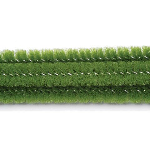 Darice Chenille Stems 6mm Moss Green