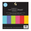 American Craft Die Cuts with a View - Cardstock Stack Brights Solid 12 x 12