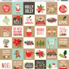 American Crafts Merry Merry - Cardstock 12 x 12 Paper Pattern Simple Merry Merry