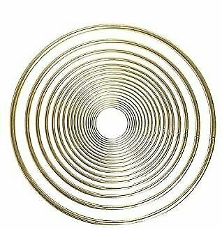 Pepperell Brass Ring 1.5 Inches
