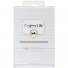 American Crafts Project Life 4 X 6 inches Cards, Lined