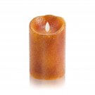 Darice Luminara Flameless Candle Yam Country Pillar 5 inch