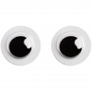 Darice Sticky Back Wiggle Eyes Black