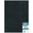 Darice Foamies Glitter Foam Sheet Black 2mm thick 9 X 12 Inches