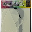Dyan Reaveley's Dylusions Stencils 9 X12 inches Basic Shapes