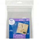 Darice Plastic Self Sealing Bags 6.5 X 6.5 Inches Clear
