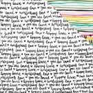 Illustrated Faith You Are Loved Cardstock 12"X12" Happy Heart