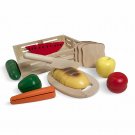 Melissa & Doug Cutting Food Wooden Play Food