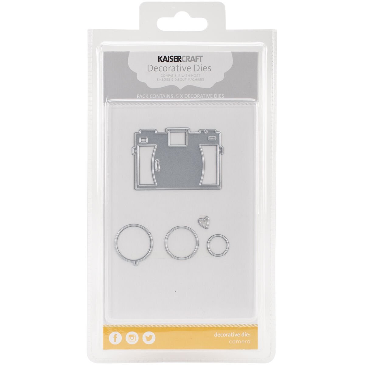 Kaiser Craft Decorative Dies Camera