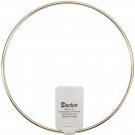 Darice Gold Tone Metal Macrame Ring 6 Inches