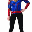 Rubies Women's Costume Captain Marvel Hero Top and Headpiece, Medium