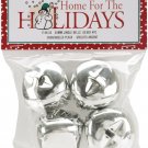 Darice Jingle Bells Vacuum Silver 35mm