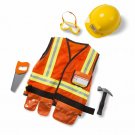 Melissa & Doug Construction Worker Role-Play Costume Set